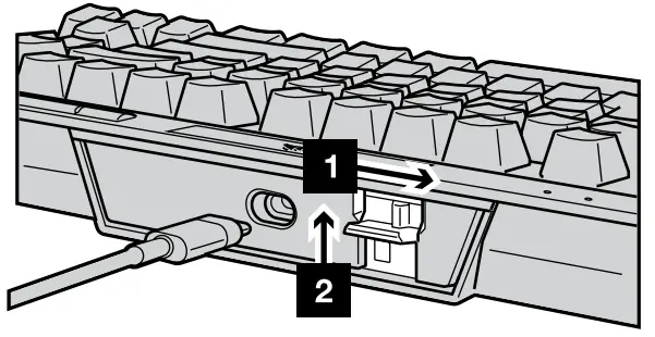 CORSAIR K70 RGB PRO Mechanical Gaming Keyboard - To enable
