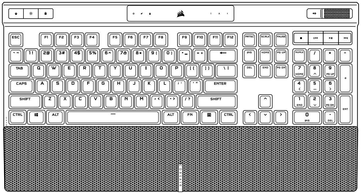 CORSAIR K70 RGB PRO Mechanical Gaming Keyboard