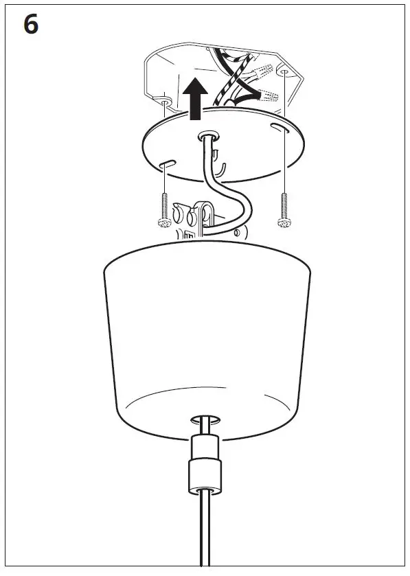 IKEA 802.165.34 HEKTAR Pendant Lamp-6