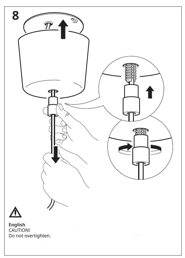 IKEA 802.165.34 HEKTAR Pendant Lamp-8
