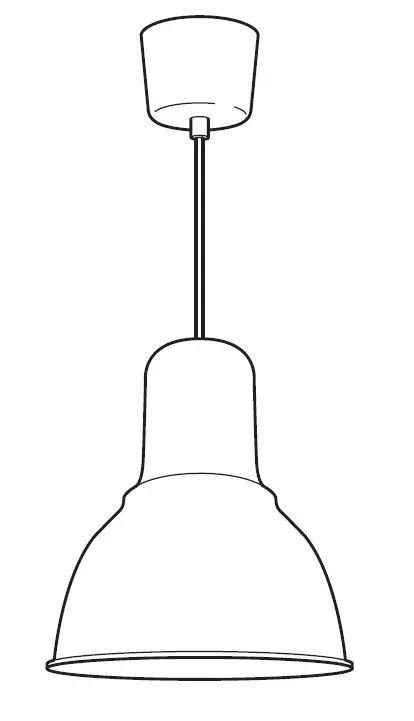 IKEA 802.165.34 HEKTAR Pendant Lamp