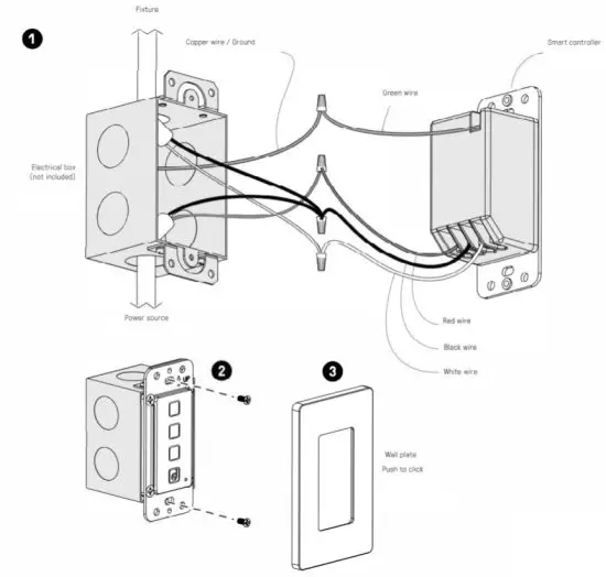 dals SMWLCT Smart Wall Control - CONNECTION DETAILS