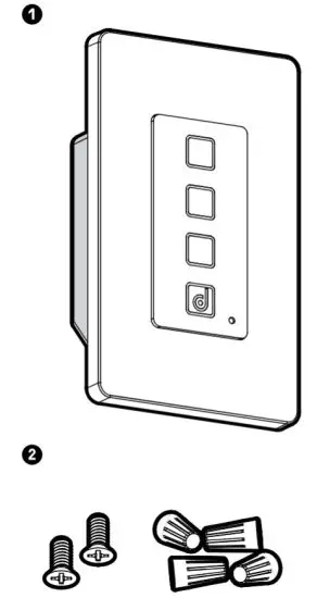 dals SMWLCT Smart Wall Control - ITEMS INCLUDED