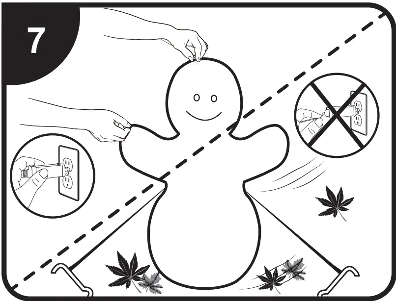 GEMMY 20 FT Colossal Airblown Inflatable Santa Clause - Assembly 4