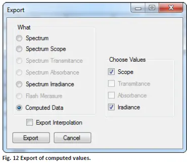 PSI SpectraPen Mini Software FIG 16