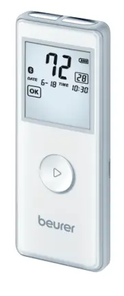 beurer ME 90 Bluetooth Mobile ECG Device - Apple