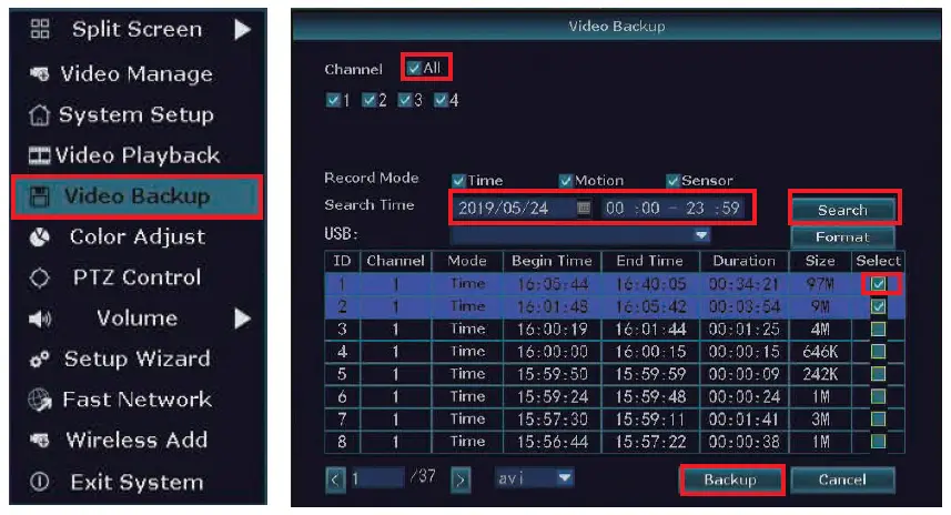 USB to Back-up my data