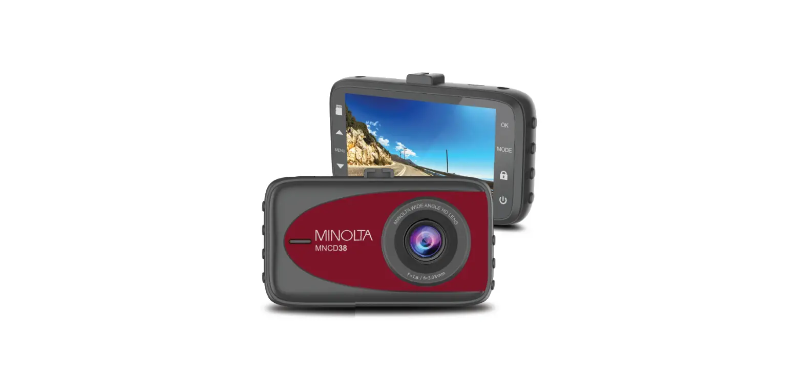 Minolta Mncd38 1080p Full Hd Dash Camera User Manual