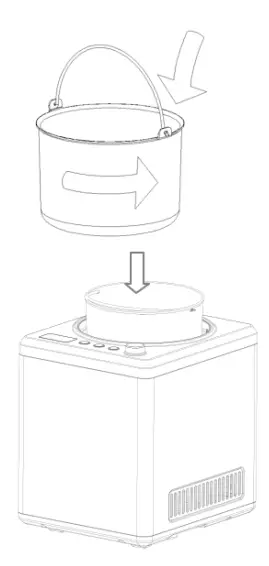 H Koenig HF340 Ice Cream Maker-fig1