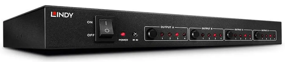 LINDY 38152 4 4 HDMI 10 2G Matrix Switch-