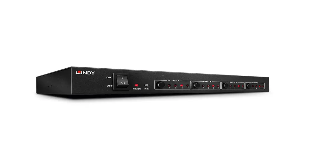 Lindy 38152 4x4 Hdmi 10.2g Matrix Switch User Manual Lindy 38152 4x4 Hdmi 10.2g Matrix Switch User Manual