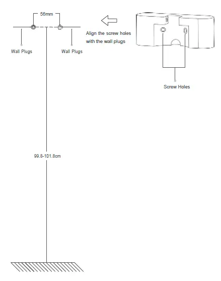 Fixing the Wall Mount