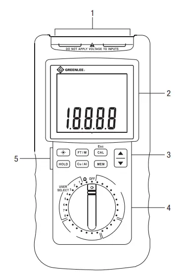 GREENLEE CLM-1000 Cable -Length -Meters-FIG 1