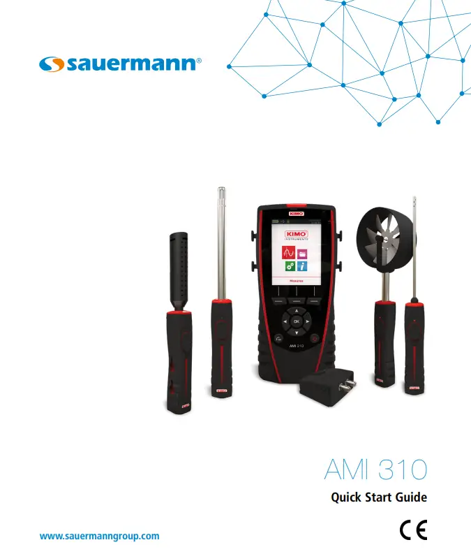 sauermann AMI 310 Base Multi Function Portable Instrument User Guide