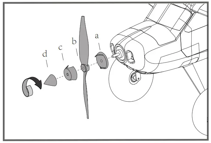 FMS 1400mm Kingfisher Model assembly 11