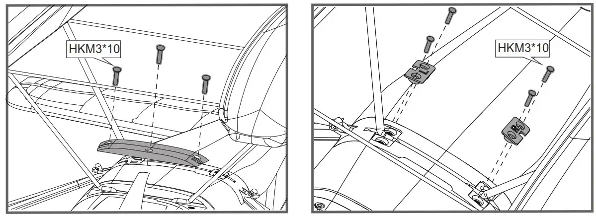 FMS 1400mm Kingfisher Model assembly 6