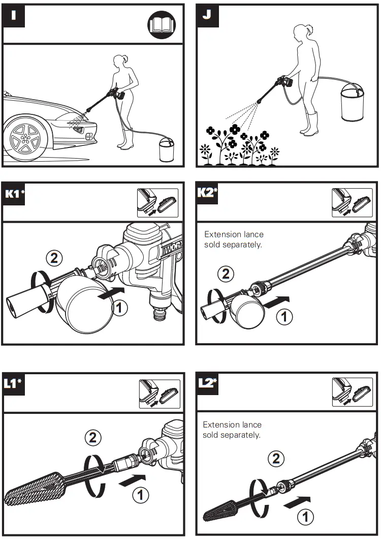 WORX WG620E.2 2 in 1 Portable Power Cleaner - Fig 2