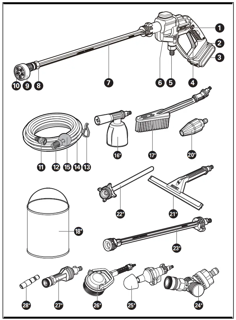 WORX WG620E.2 2 in 1 Portable Power Cleaner - Fig