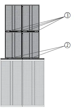 Quad block at both sides of the stage 01