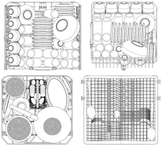 smeg DWAFI6315T3 Dishwashers - Standard