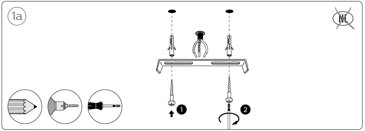 PHILIPS 5309231P6 Runner Hue LED Wal- and-Ceiling Light-FIG-5