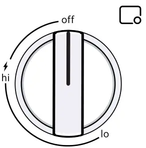 BOSCH NGM5058UC 30 Inch Gas Cooktop with 5 Sealed Burners - Control knobs
