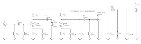 HAGERMAN-Valve-12AU7-Warm-Boost-Pedal-1