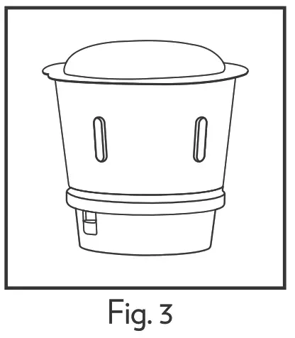 BOROSIL HAMG750W21 AR0 4 Jar Mixer Grinder - FIG 3