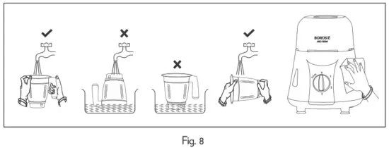 BOROSIL HAMG750W21 AR0 4 Jar Mixer Grinder - FIG 6