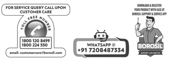 BOROSIL HAMG750W21 AR0 4 Jar Mixer Grinder - FIG 7