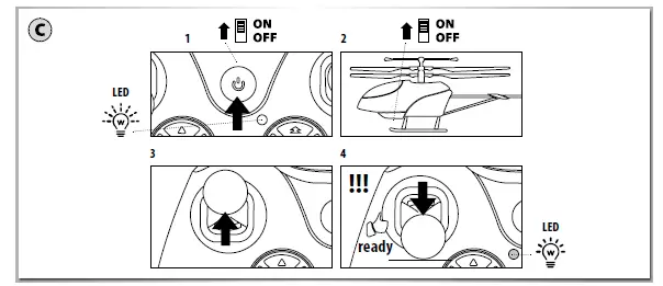 CARSON Eagle 220 2.4 GHz Radio Controlled Helicopter RTF-FIG 2