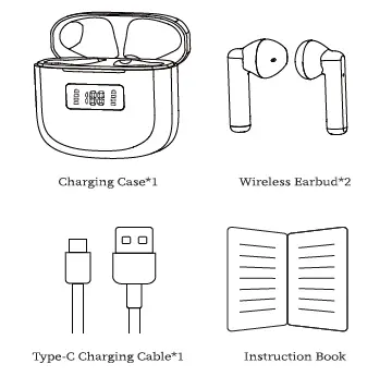 Wireless-Earbud-Bluetooth-5.3-Headphones-with-4-Microphones-fig-1