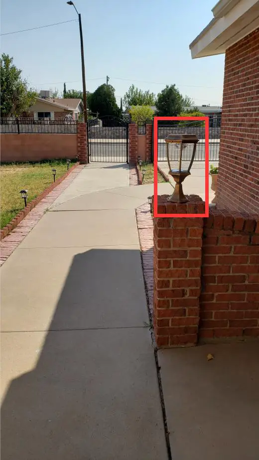 Lights Solar Post Light Check the location where the solar light