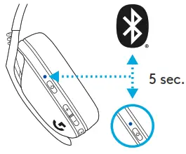 logitech G435 SE LIGHTSPEED Bluetooth Wireless Gaming Headset - LIGHTSPEED2