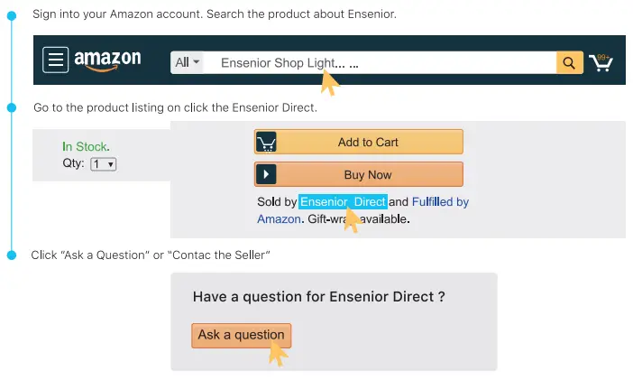 Ensenior LED Ceiling Light