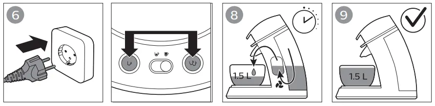 Flushing before first use