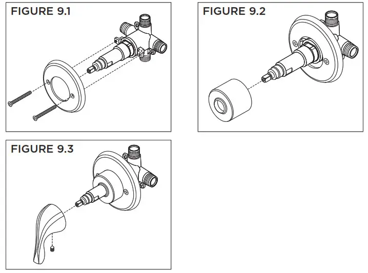 SYMMONS Origins Trim Series with TA-10 Flow Control Spindle & T-12A Cap - Parts 9