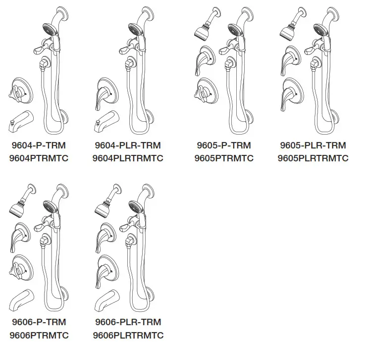 SYMMONS Origins Trim Series with TA-10 Flow Control Spindle & T-12A Cap - TRIM
