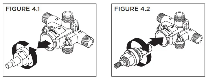 SYMMONS Origins Trim Series with TA-10 Flow Control Spindle & T-12A Cap -fig4.0