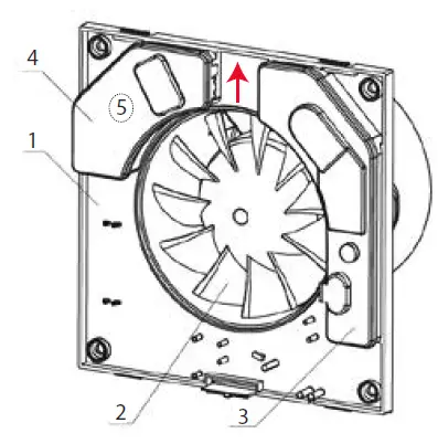 HiB Hush Breeze Wall Mounted Fans-fig1
