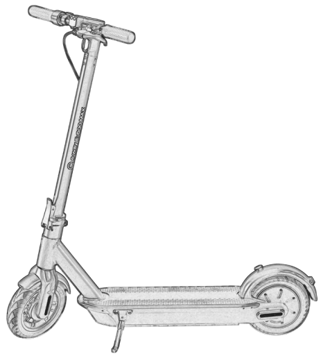 E Way E 600MAX Electric Scooter - 1