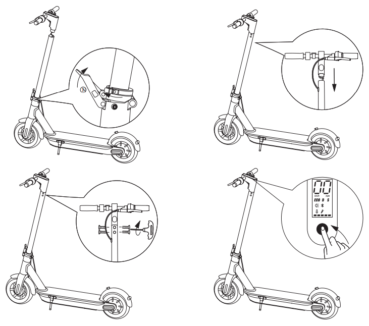 E Way E 600MAX Electric Scooter - 8