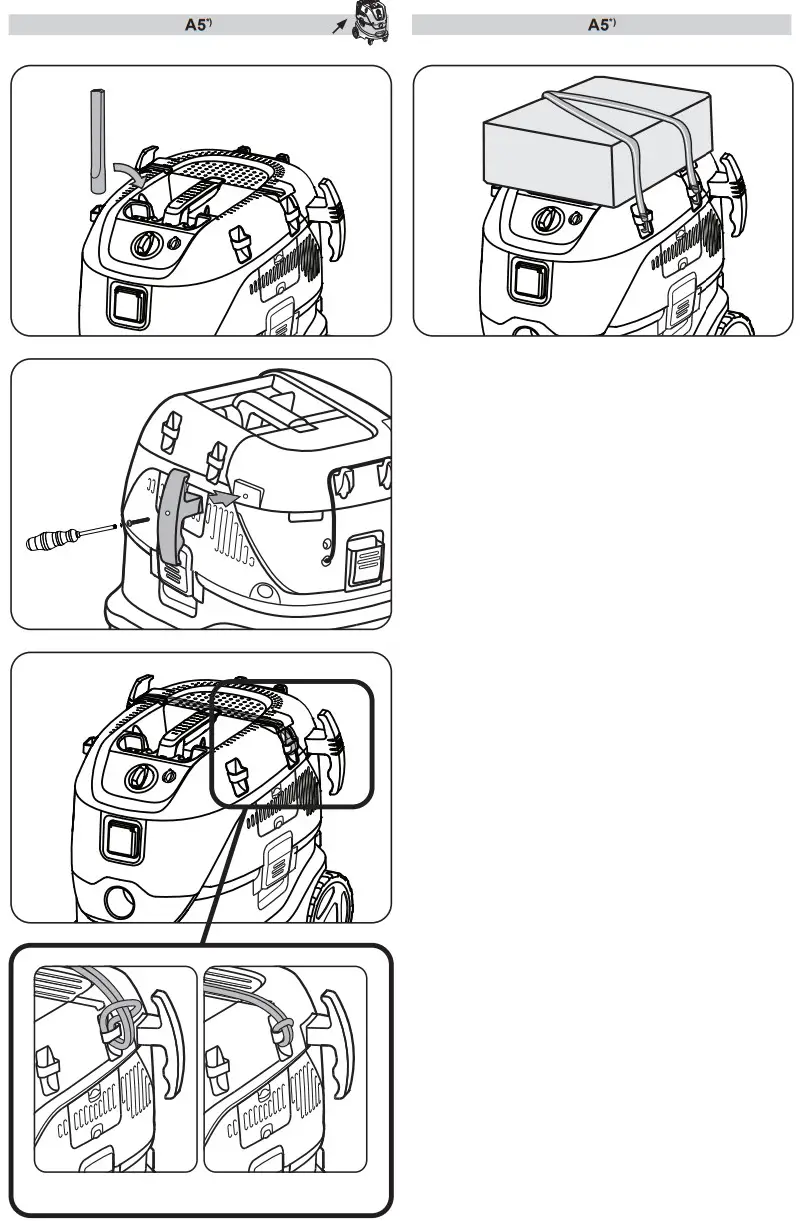 makita VC4210L 230V L-Class Vacuum Cleaner - Figure 3