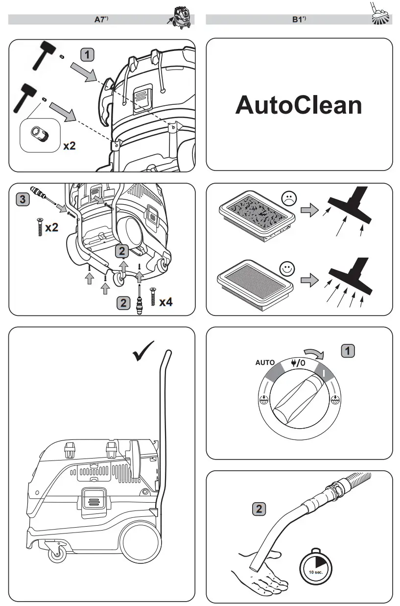 makita VC4210L 230V L-Class Vacuum Cleaner - Figure 5