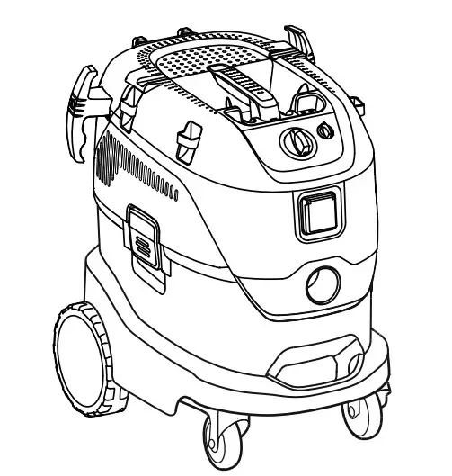 makita VC4210L 230V L-Class Vacuum Cleaner