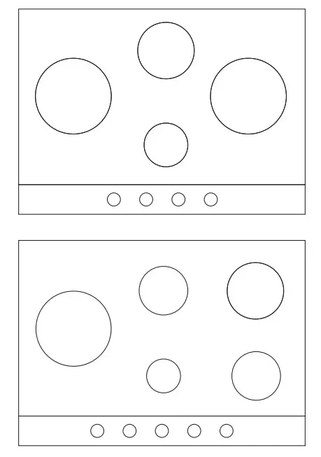 Haier HAVG6 Built In Hob