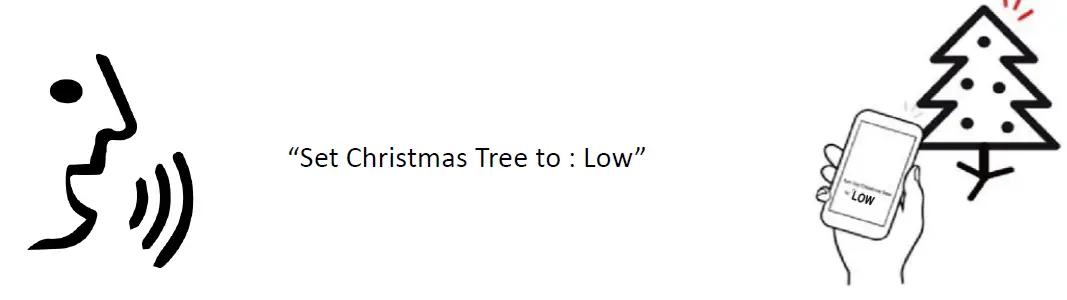 Mr Christmas 68339 Alexa Compatible Outdoor Safe LED Stake Trees 10