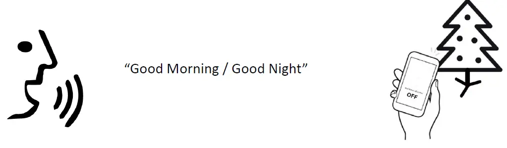 Mr Christmas 68339 Alexa Compatible Outdoor Safe LED Stake Trees 13