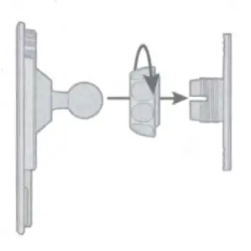 FIG 7 Vent Mount with Swing Arm