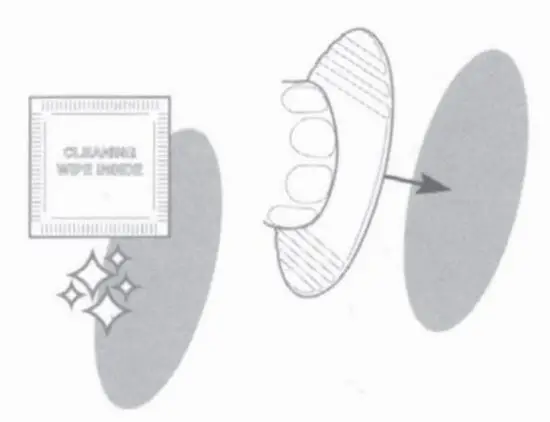 FIG 9 Adhesive Dash Mount Installation